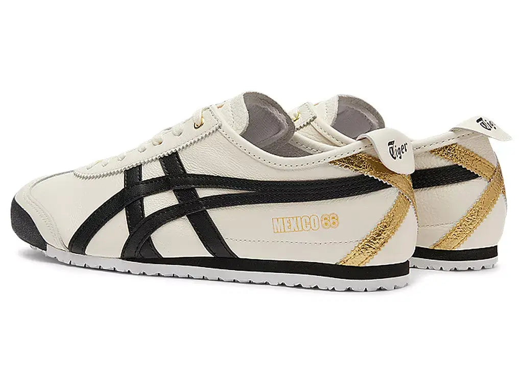 onitsuka Tiger Mexico 66 White Black Gold 153