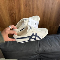 Onitsuka Tiger Mexico 66 Slip On Beige Navy  179