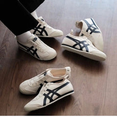 Onitsuka Tiger Mexico 66 Slip On Beige Navy  179