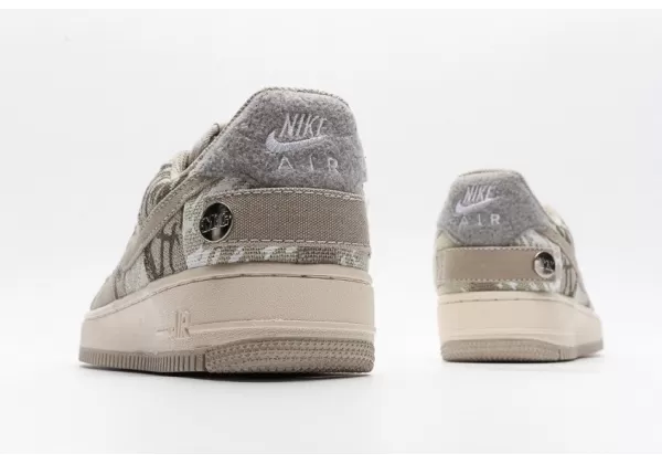 NIKE X TRAVIS SCOTT AIR FORCE 1 CACTUS JACK GREY