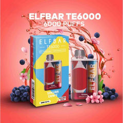 ELF BAR TE6000 – Sakura Grape  Vape