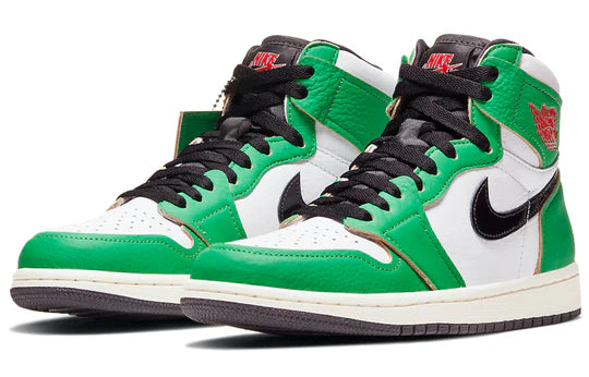 WMNs Nike Air Jordan Retro 1 High ‰ÛÏ Lucky Green ‰۝