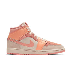 WMNS Nike Air Jordan 1 Mid ‰ÛÏ Apricot Orange ‰ÛÏ