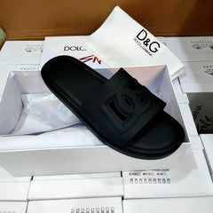 DOLCE & GABBANA Lether Premium Slides