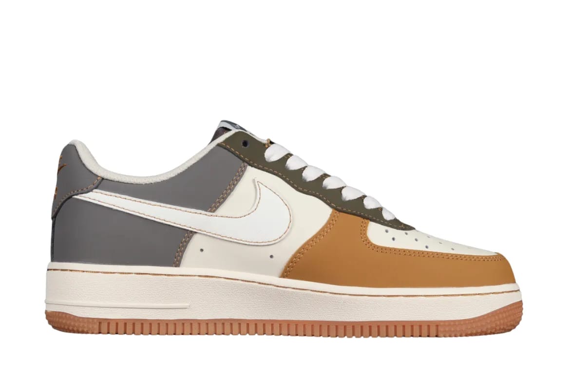 NIKE AIRFORCE 1 OLIVE BEIGE