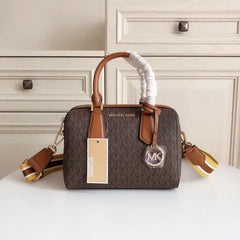 Michael Kors Boston Brown With Dust Bag (71012 Coffee Brown)