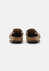 Birkenstock BOSTON LEOI - Slippers - tabacco brown