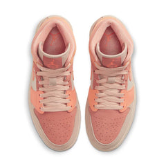 WMNS Nike Air Jordan 1 Mid ‰ÛÏ Apricot Orange ‰ÛÏ