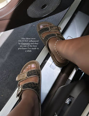 Fendi Feel Good FF Monogram Slides With Original Packaging