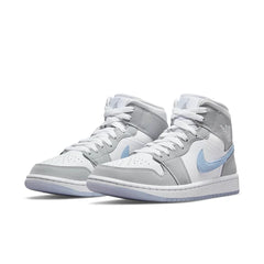 WMNs Nike Air Jordan 1 Mid ‰ÛÏ Wolf Grey ‰۝