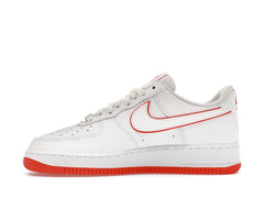 NIKE AIR FORCE 1 LOW WHITE RED