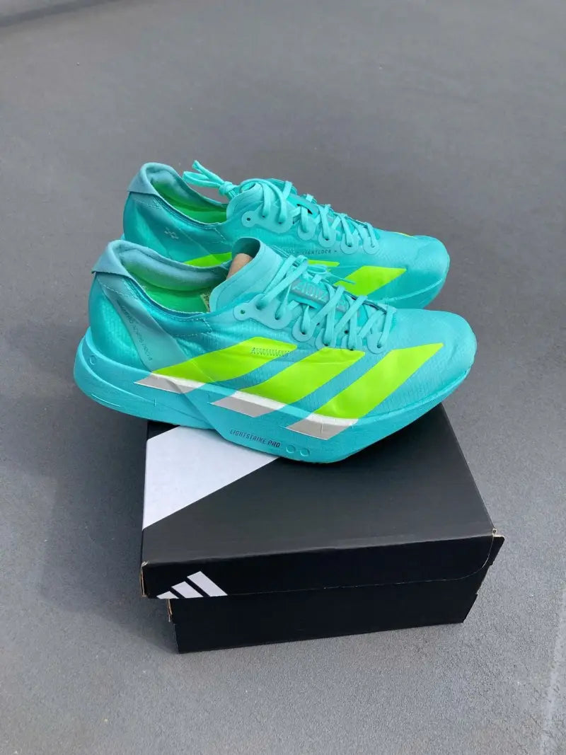 Adidas Adizero Adios Pro 4 Flash Aqua Lucid