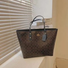 Coach Zipper Tote With Box