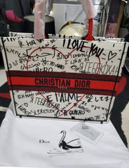 Christian Dior Book Tote Bag