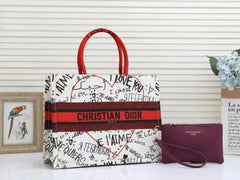 Christian Dior Book Tote Bag