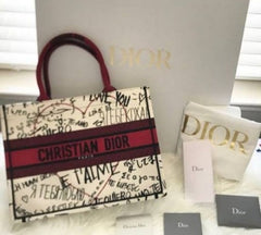 Christian Dior Book Tote Bag