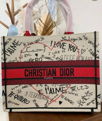 Christian Dior Book Tote Bag