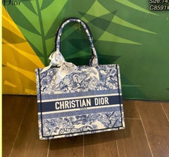 Christian Dior Book Tote Bag