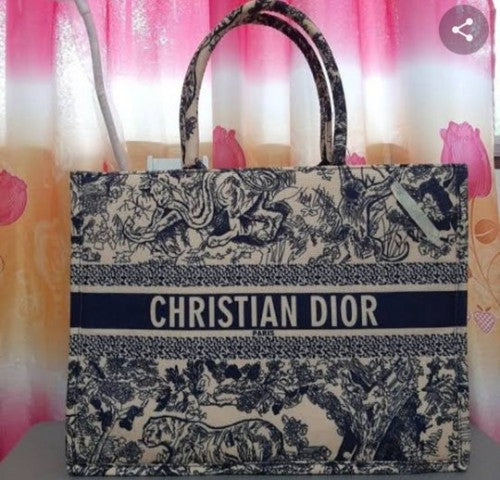 Christian Dior Book Tote Bag