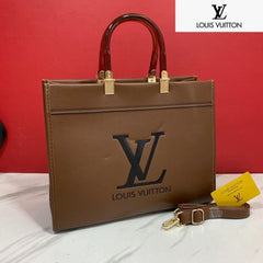 Louis Vuitton LV TOTE BAG CHOCOLATE