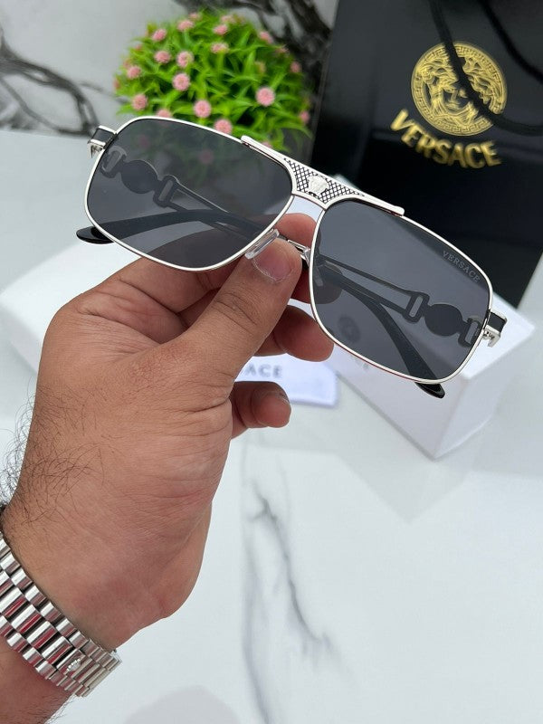 VERSACE 88040 SILVER BLACK