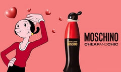 MOSCHINO CHEAP AND CHIC RED BLACK FOR HER
