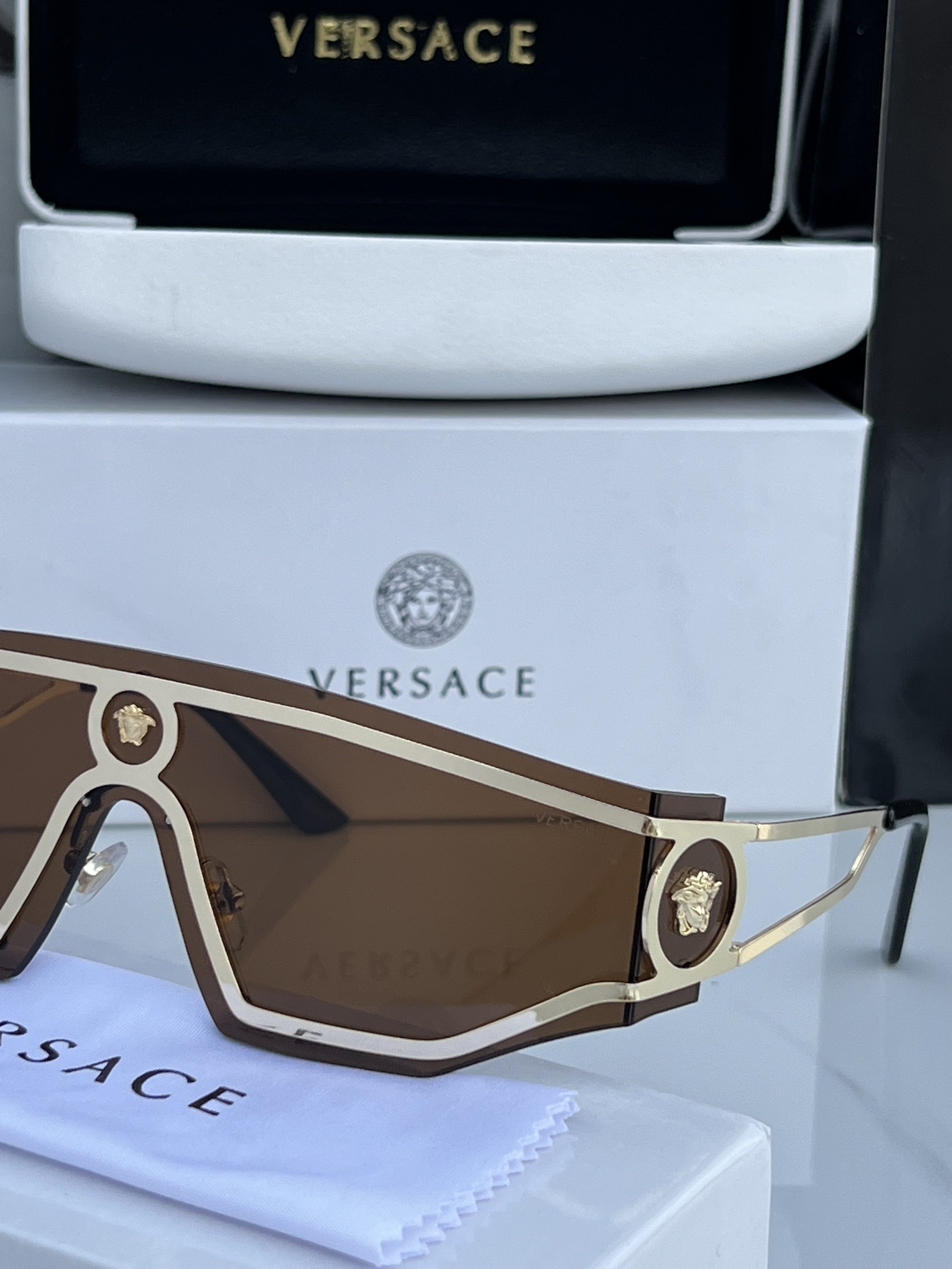 VERSACE 8037 GOLD BROWN