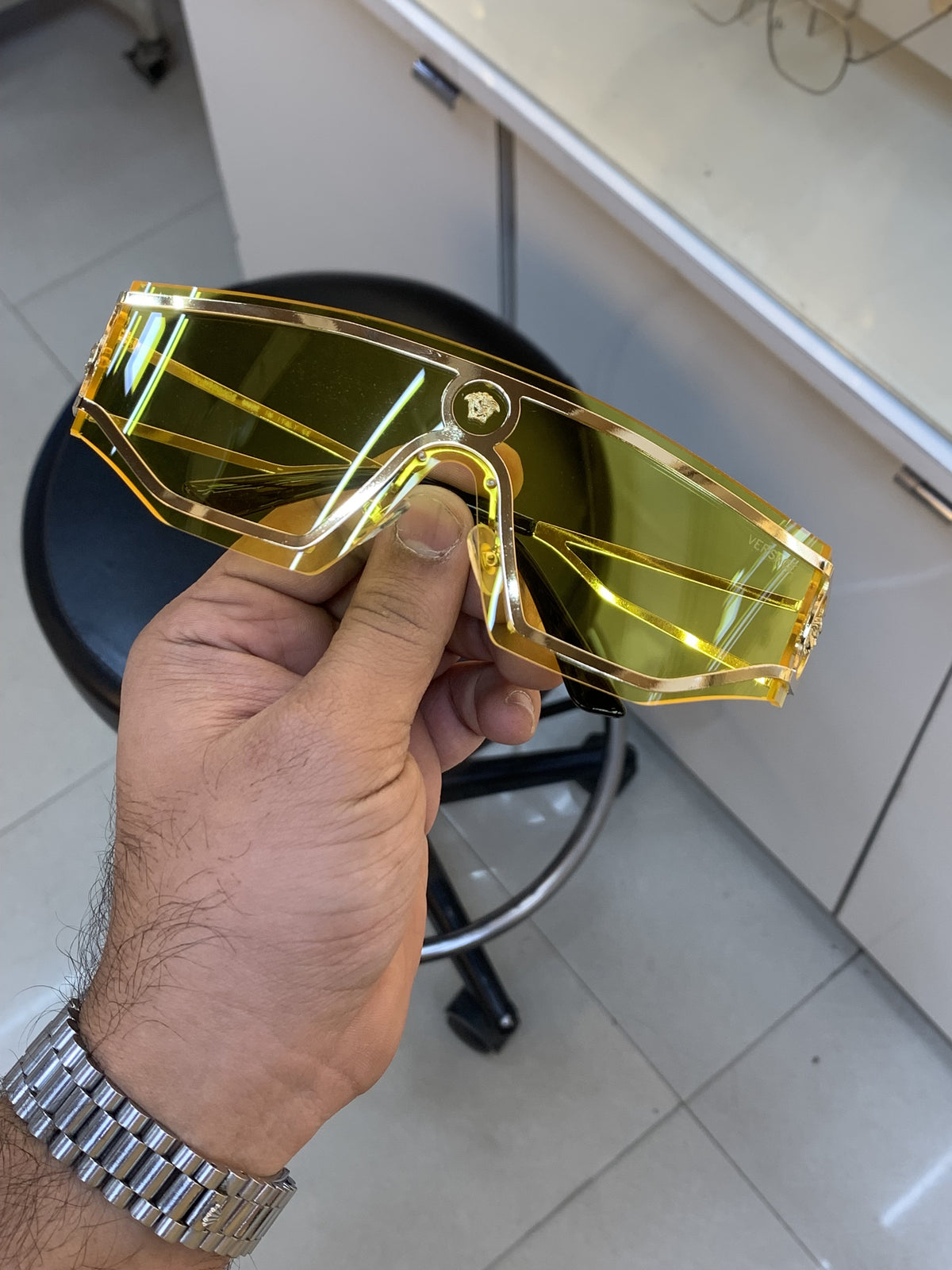 VERSACE 8037 GOLD YELLOW