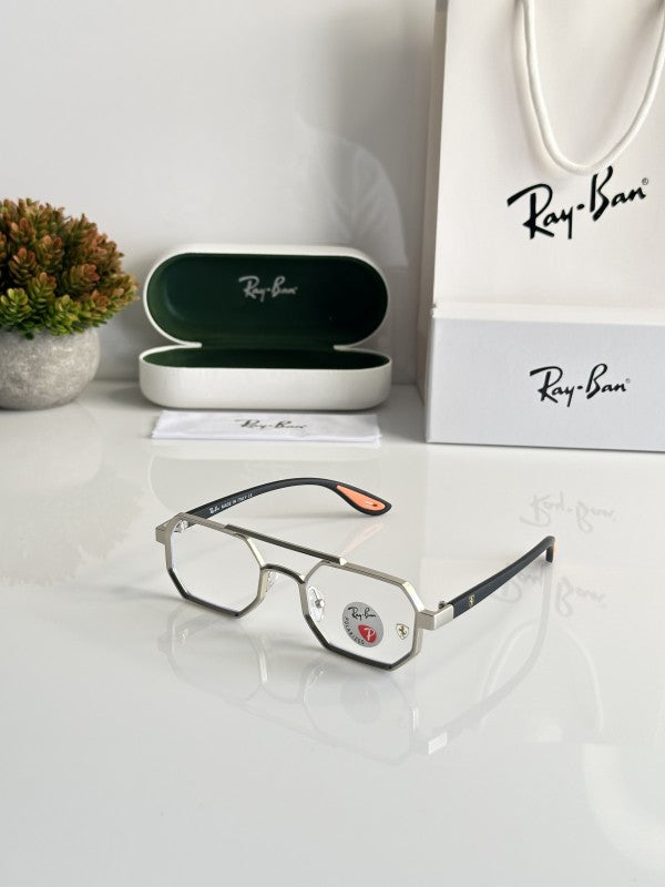 RAYBAN 05 HEXAGON SILVER FRAME