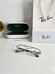 RAYBAN 05 HEXAGON SILVER FRAME