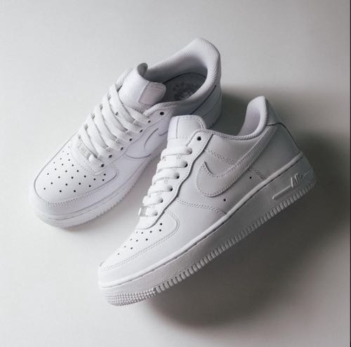 Nike airforce 1 first leather ua mens with bag keychain bottle lace