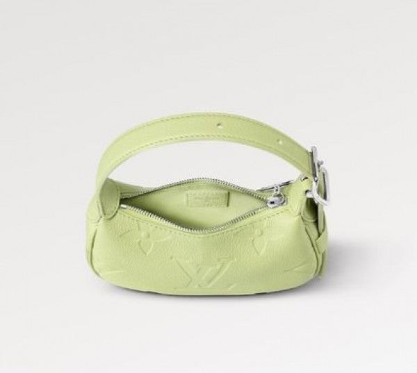 Louis Vuitton Empreinte Monogram Mini Moon Iris (Lime) With OG Box & Dust Bag