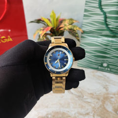 Rado Captain Cook Blue Gold