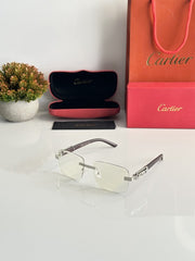 CARTIER 647 SILVER FRAME