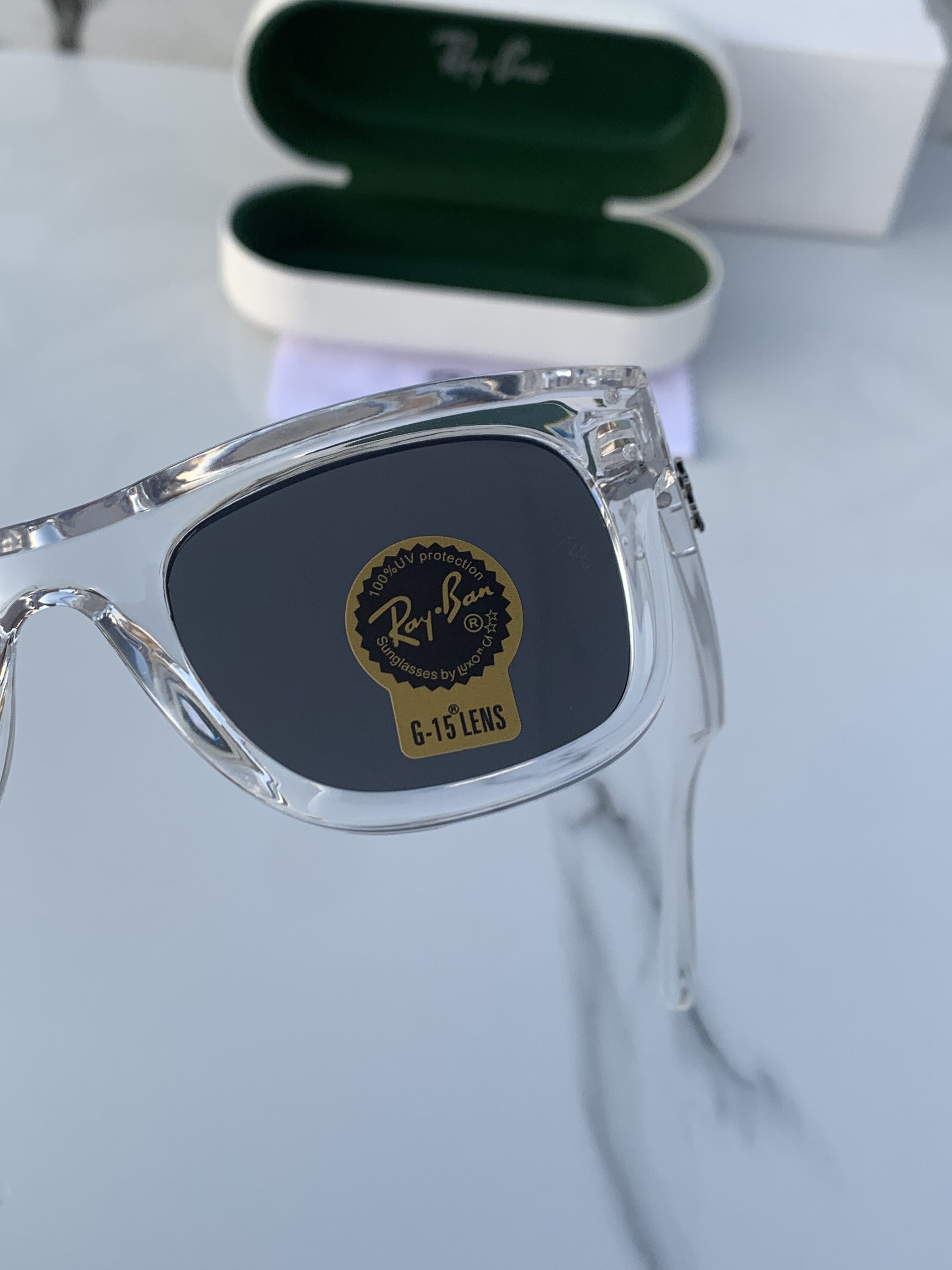 RAYBAN 0502 TRANSPARENT