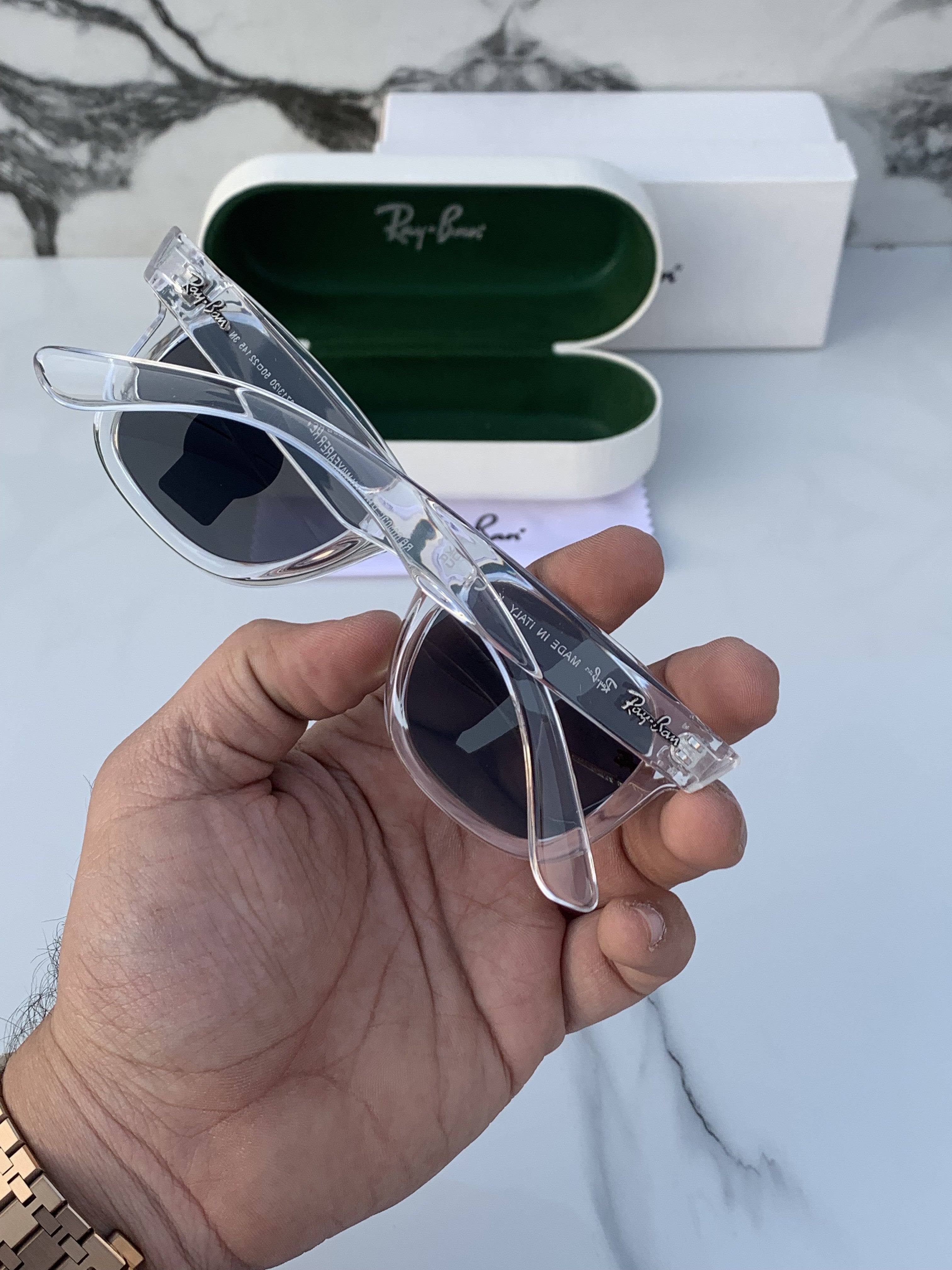 RAYBAN 0502 TRANSPARENT