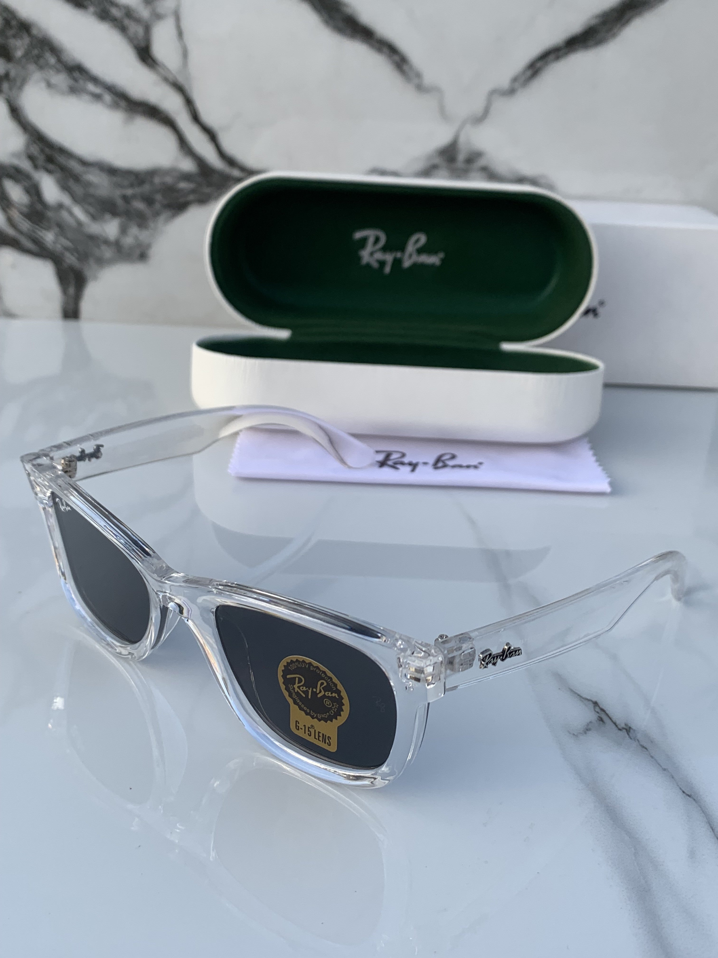 RAYBAN 0502 TRANSPARENT