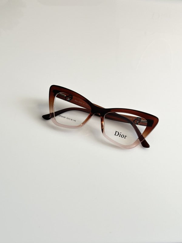 DIOR WMNS 3107 BROWN FRAME