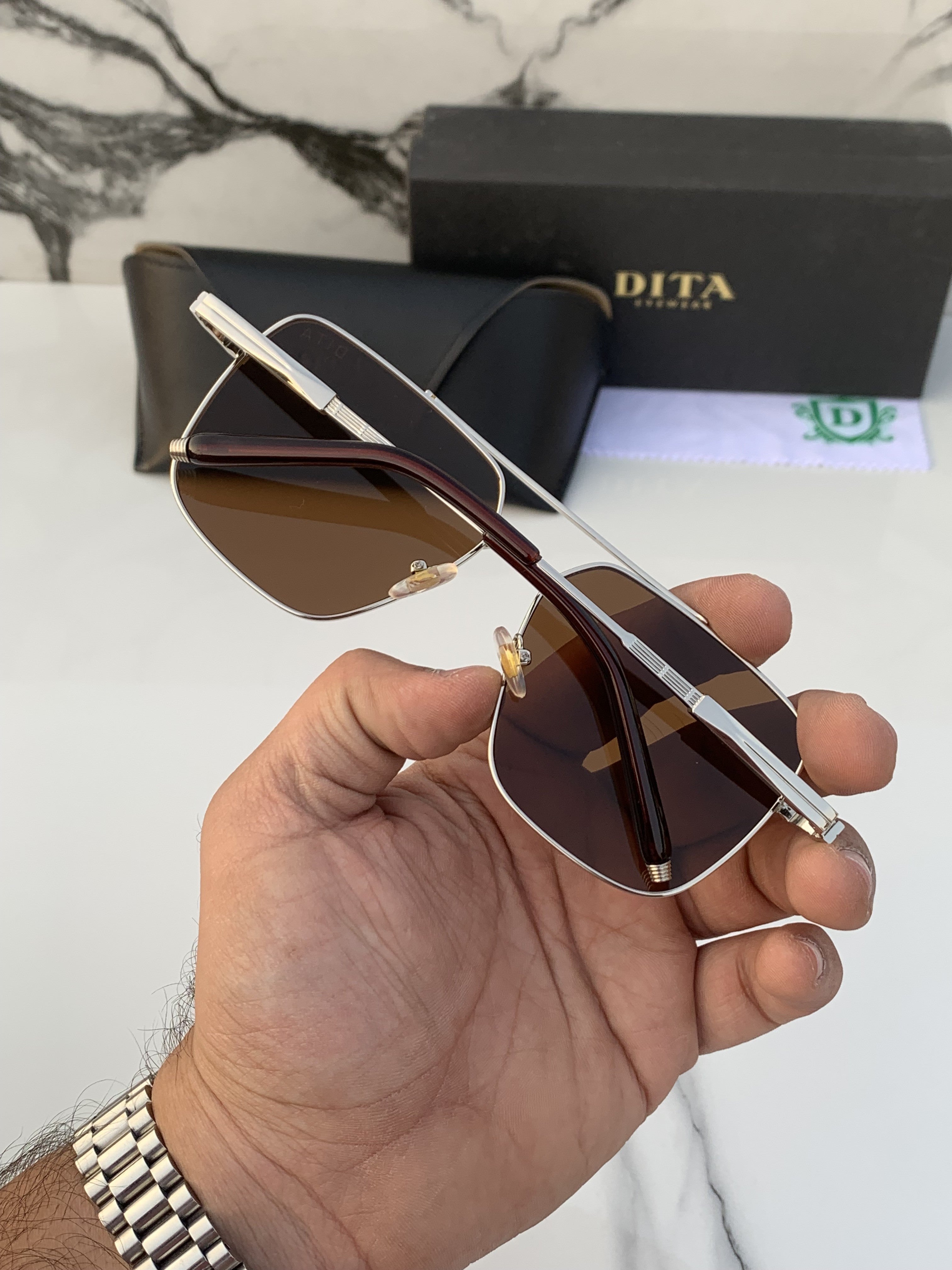 DITA 142 SILVER BROWN