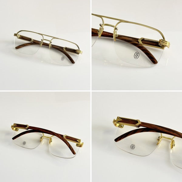 CARTIER 694 GOLD FRAME