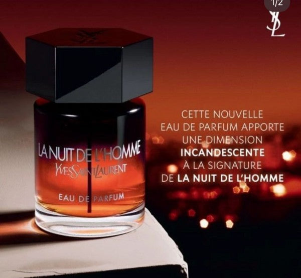 Yves Saint Laurent YSL La Nuit De L Homme 100ML – Lebrouges
