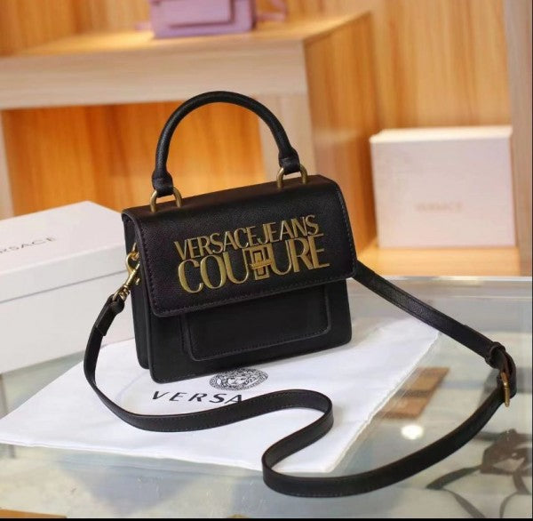 Versace Jeans Couture Top Handle Bag With OG Ribbon Box & Dust Bag