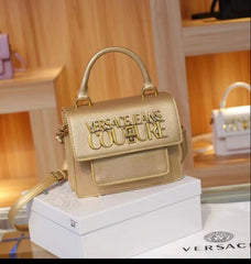 Versace Jeans Couture Top Handle Bag With OG Ribbon Box & Dust Bag