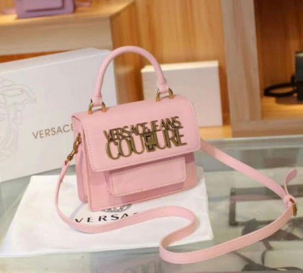 Versace Jeans Couture Top Handle Bag With OG Ribbon Box & Dust Bag