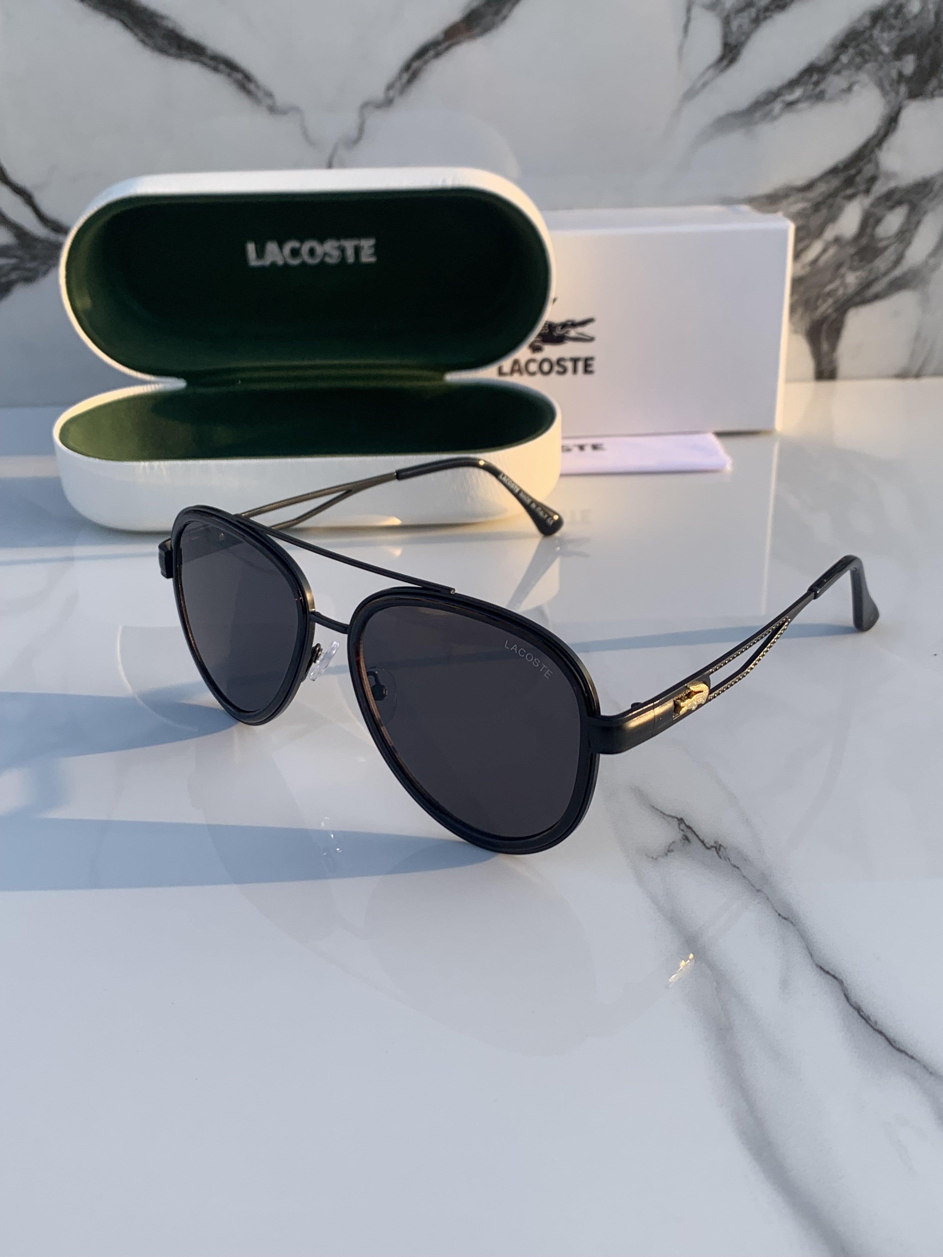 LACOSTE 09230 FULL BLACK