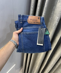 G-star Raw Blue Imported Cargo Denim With Convertable Shorts