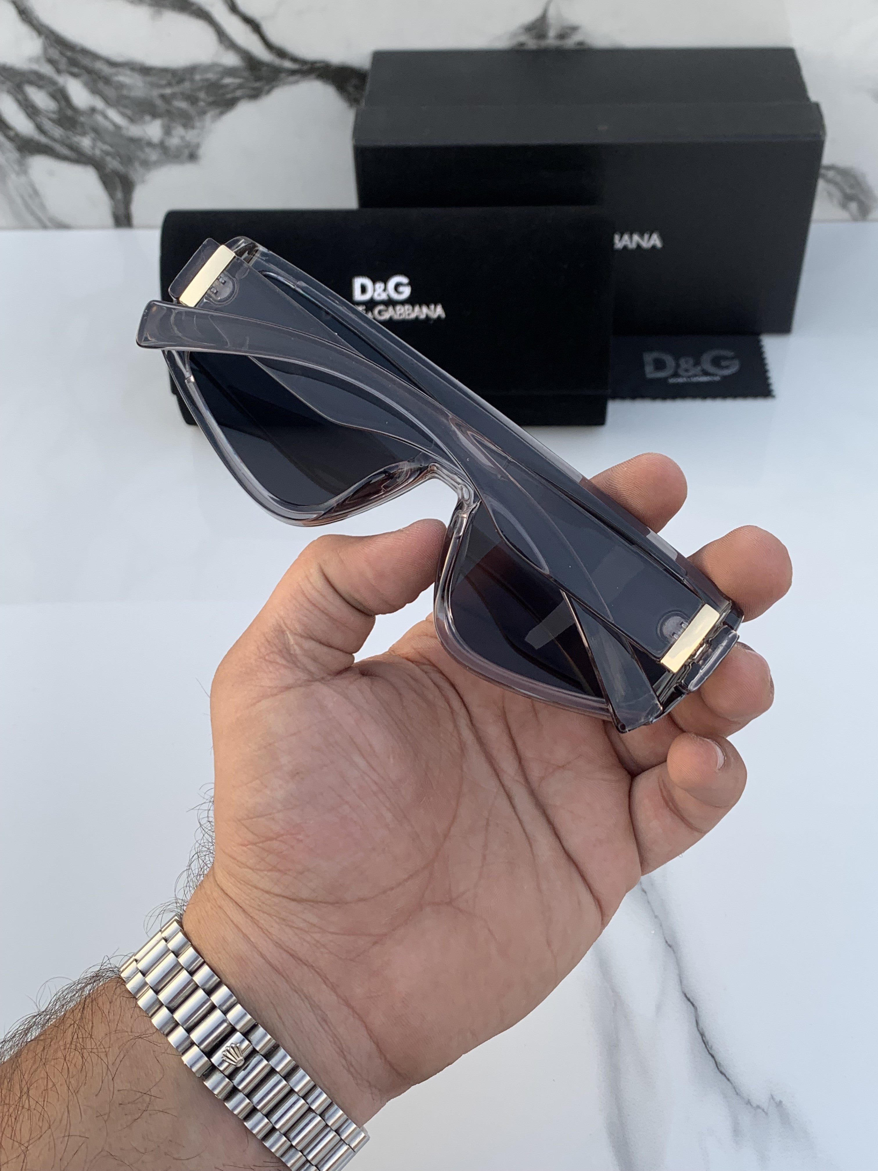 DOLCE GABBANA 9529 GREY SILVER