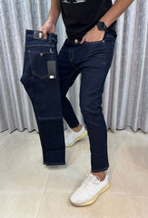 PhilippPlein Dark Blue Imported Hyperflex Denim