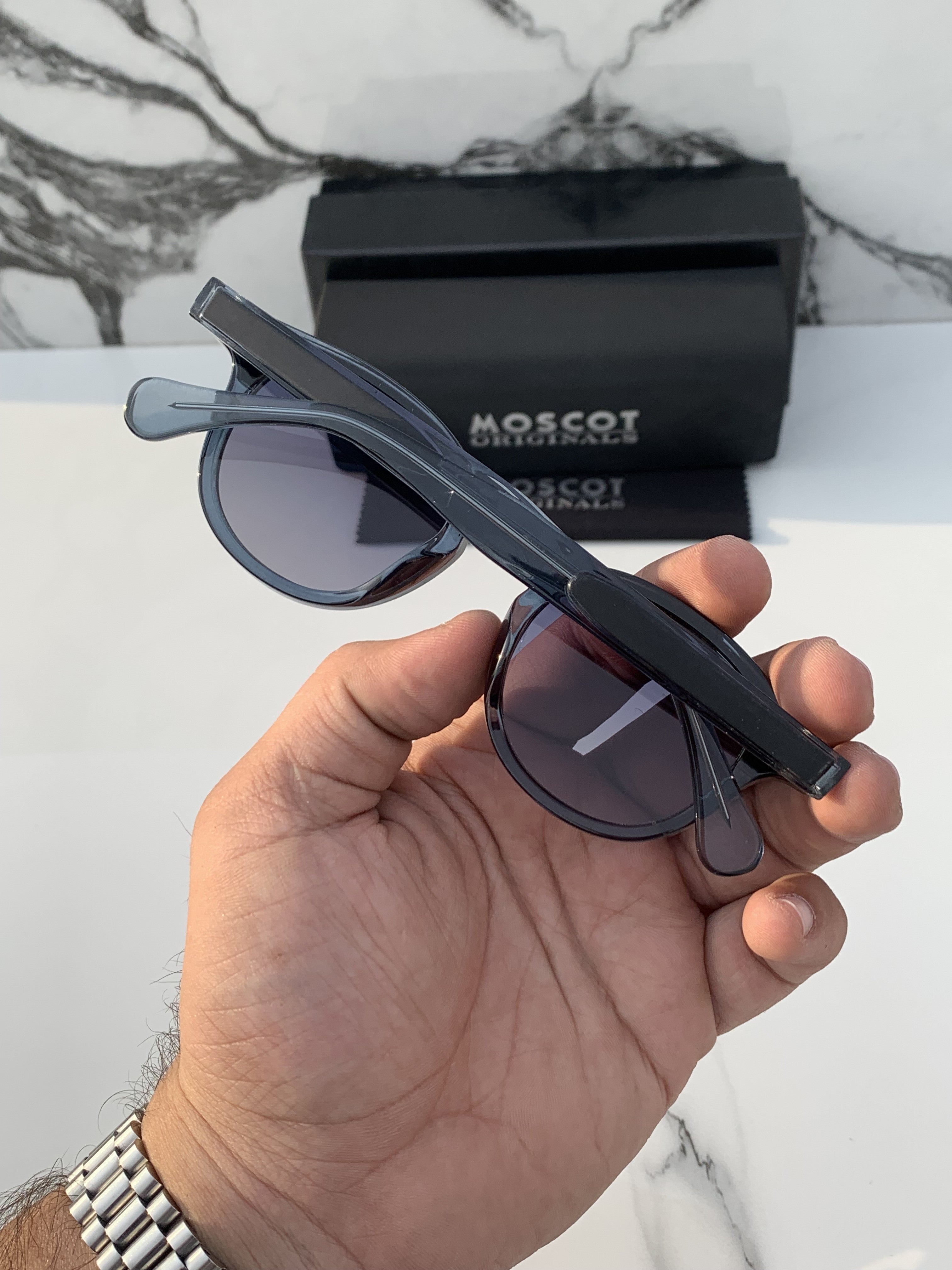 MOSCOT 6231 BLUE BLACK