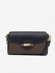 Michael Kors Fleur Crossbody Bag With Dust Bag CoffeeBlack - 9638